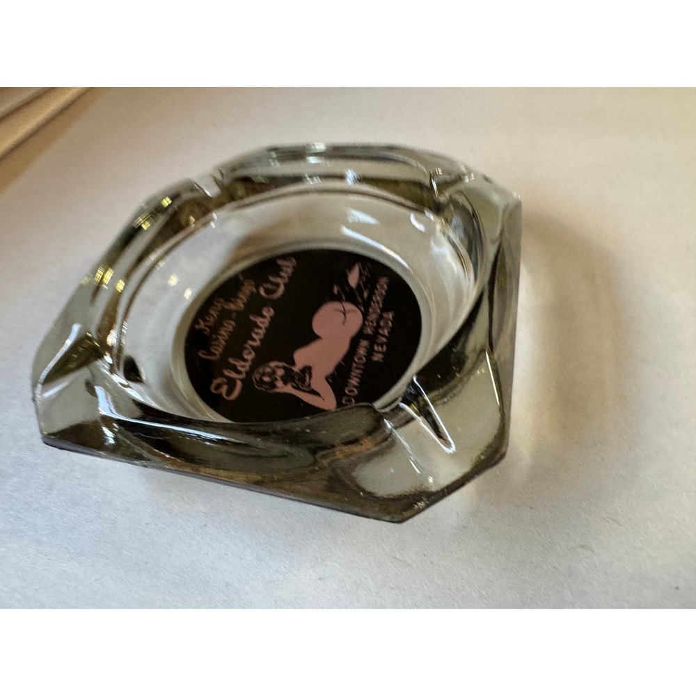 Vintage Eldorado Club Casino Henderson Nevada Ashtray Keno Bingo Pinup‎ Girl - Picture 2 of 6